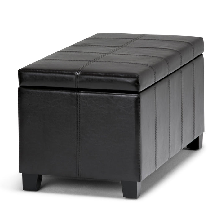 Dover - Upholstered Storage Ottoman Bench Simpli-Home