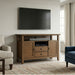 Redmond - Tall TV Media Stand - Rustic Natural Aged Brown Simpli-Home
