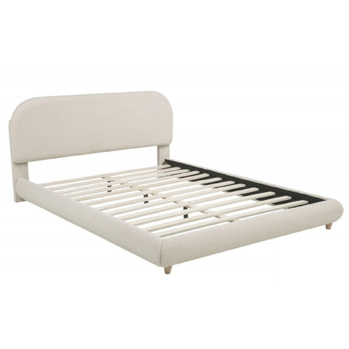 Contemporary Low-Profile Platform Bed Home Essentials