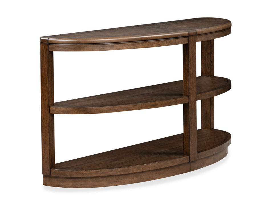 Connolly - Demilune Sofa Table - Brown Magnussen Furniture
