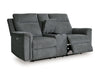 Barnsana - Dbl Power Reclining Loveseat With Console Signature Design by Ashley®