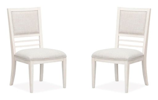 Echo Isles - Upholstered Side Chair (Set of 2) - Sea Pearl And Driftwood Magnussen Furniture