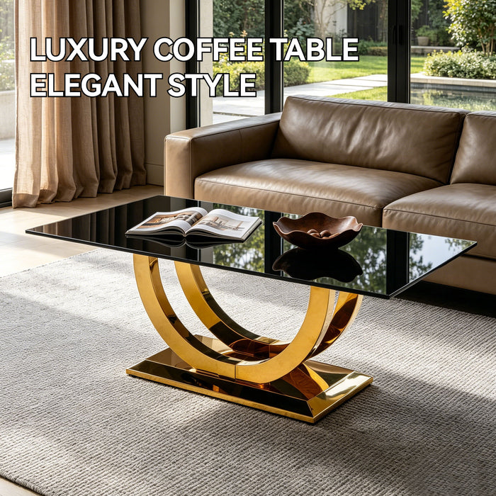 Rectangular Coffee Table With Base Home Essentials