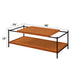 Oaken - Coffee Table - Honey Oak & Black ACME