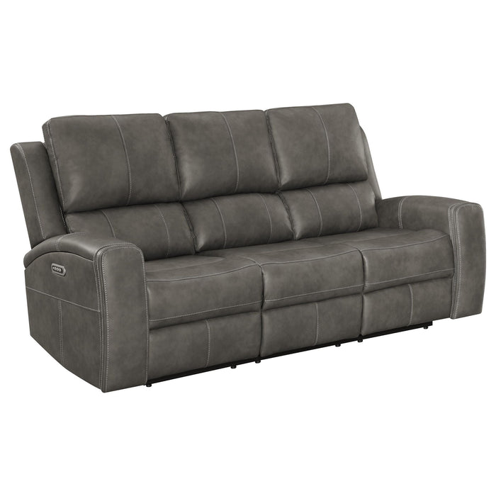 Boyce - Triple Power Reclining Sofa With Independent Headrest Furniture Max