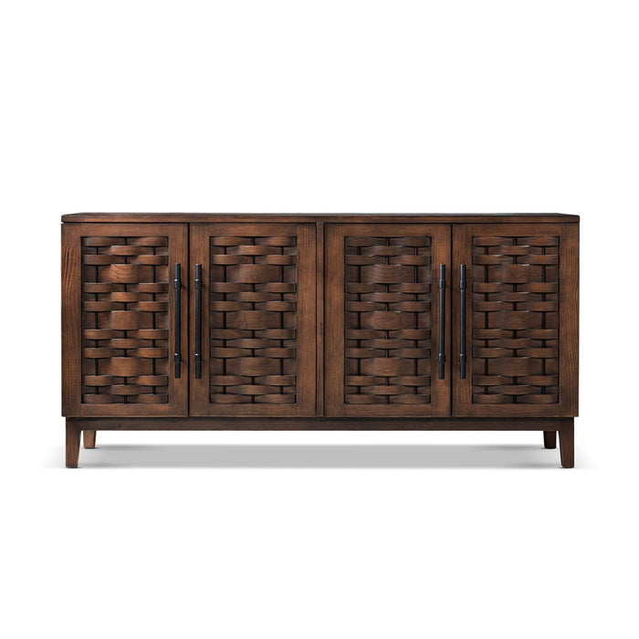 Koa - 4 Door Sideboard - Dark Brown Jennifer Taylor Home