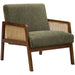 Accent Chair, Upholstered Seating For Living Room Or Bedroom - Green 8th Street