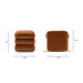 Monarch - Squared Upholstered Ottoman Jennifer Taylor Home