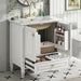 Freestanding Vanity With 1 Drawer & 2 Soft Close Doors With Door Mounted Storage Noble House