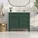 Bathroom Vanity With 2 Drawers And Tip-Out Drawer, Storage Cabinet Hearth and Haven