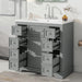 Modern Bathroom Vanity With Sink Combo, 6 Drawers And 1 Cabinet Hearth and Haven