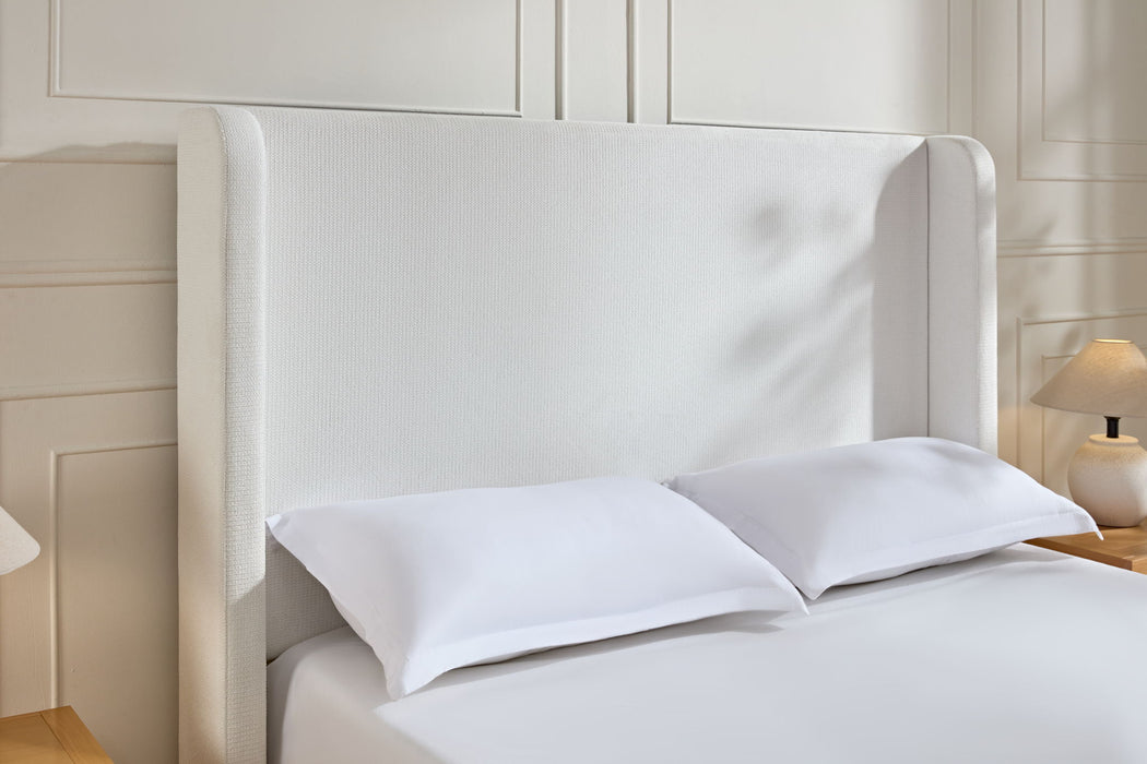 Harper - Tall Headboard Upholstered Bed / High Headboard / Elegant Simplicity / No Box Spring Needed House & Home Furniture