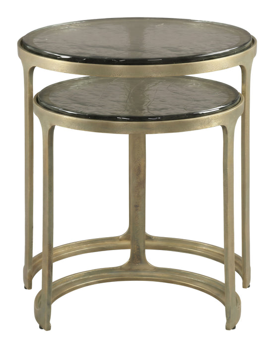 Tessa - Nesting Tables - Brass Zuo Modern