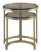 Tessa - Nesting Tables - Brass Zuo Modern