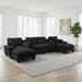 Modular Cloud Couch Sofa With Cup Holders & Storage, USB Port Home Essentials