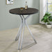 Edgerton - Round Height Bistro Bar Table - Dark Oak Furniture Max