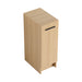 Slim Freestanding Bathroom Storage Cabinet - Light Oak Home Essentials