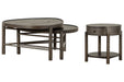Hadleigh - Shaped Nesting Cocktail Table Set Magnussen Furniture