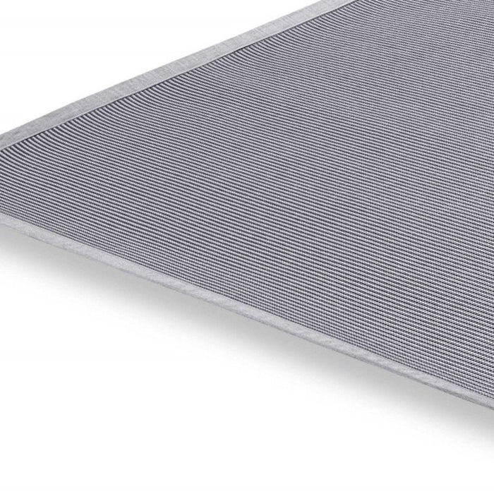 4.9" X 4.6" Sunbrella Indoor / Outdoor Small Rug - Light Gray