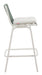 Luft - Outdoor Barstool (Set of 2) - White / Green Zuo Modern