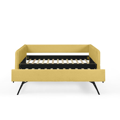 Upholstered Daybed With Pop Up Trundle Home Essentials