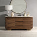 Willene - Server With Ceramic Top - Ceramic Top & Walnut ACME