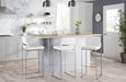 Fuji - Contemporary And Modern Elegance High Back Barstool Lumi Source