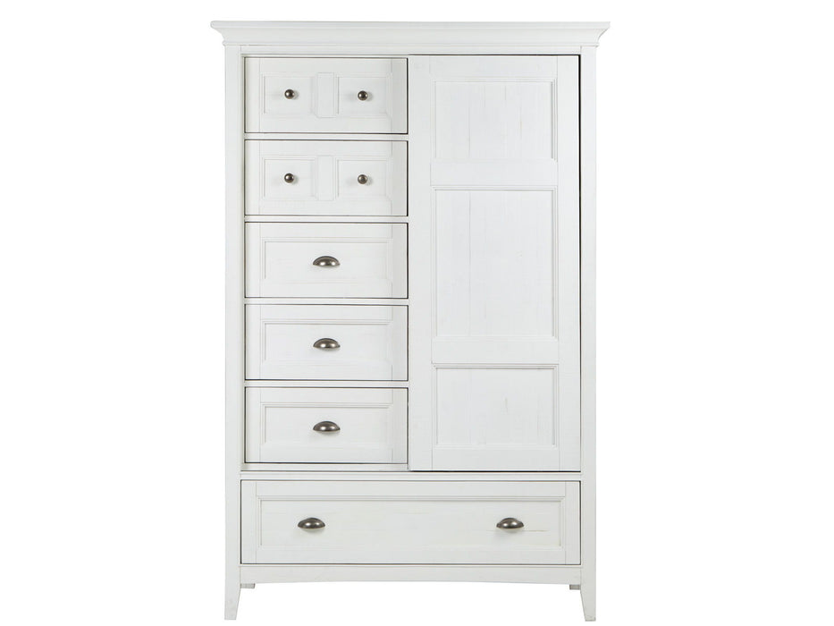 Heron Cove - Door Chest - Chalk White Magnussen Furniture