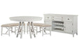 Heron Cove - 52" Round Dining Table Set Magnussen Furniture