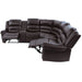 Reclining Sectional Sofa With Console Home Essentials