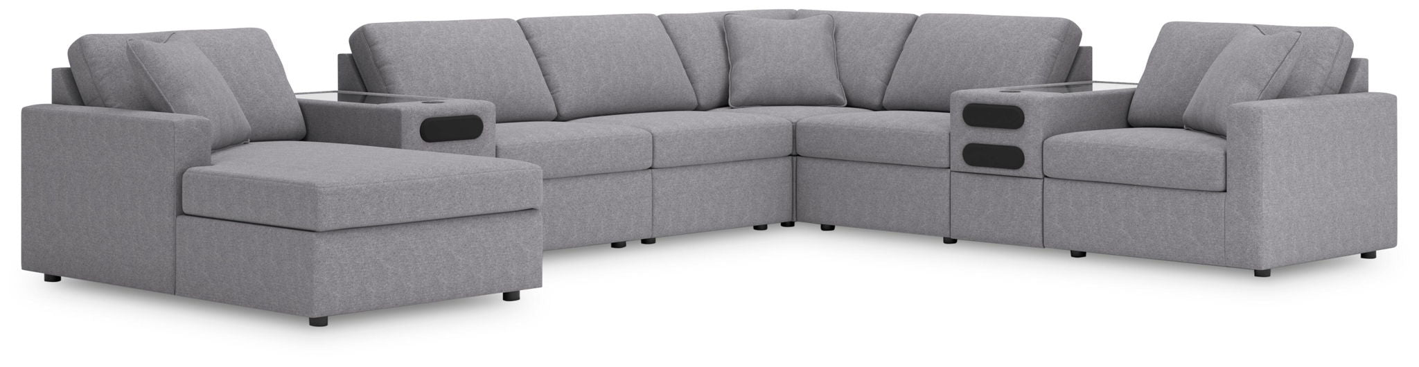 Modmax - Sectional - Granite Signature Design by Ashley®