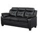 Eaton - Padded Sofa With Tufted Design - Black Furniture Max