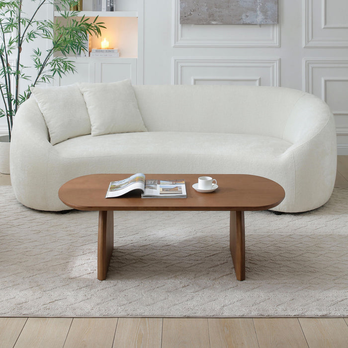 Oval Coffee Table For Living Room Home Essentials