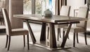 ArredoAmbra - Table With 2 Extensions - Dark Brown Arredoclassic Italy