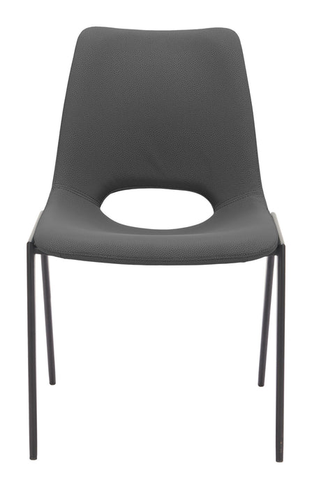 Desi - Armless Dining Chair (Set of 2) Zuo Modern