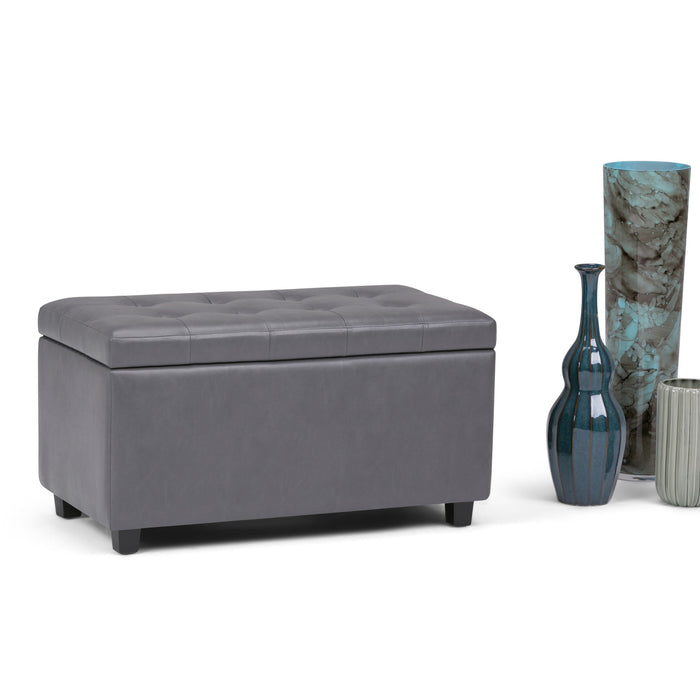Cosmopolitan - Upholstered Storage Ottoman Simpli-Home