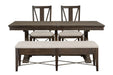 Westley Falls - Extendable Trestle Dining Table Set Magnussen Furniture