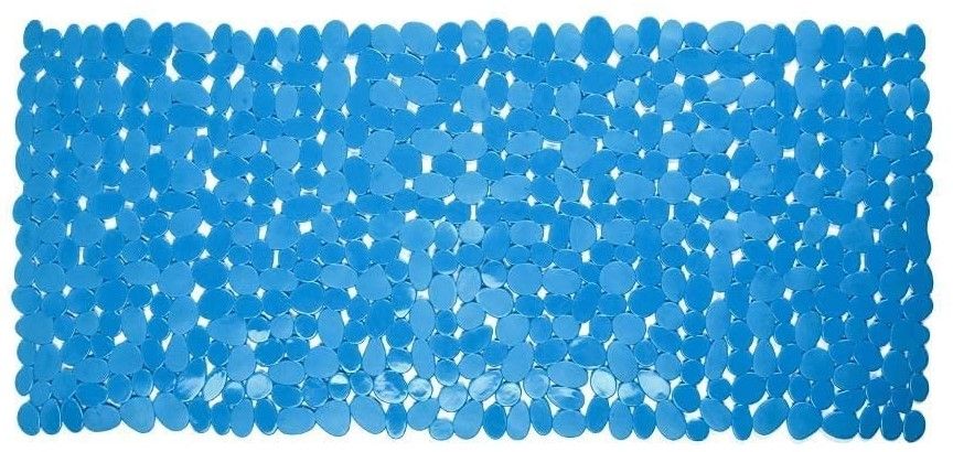 Spa Pebbles Bathtub Mat - Blue