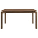 Svenstra - Rectangular Dining Table Set With Armless Side Chairs, Wood, Natural Walnut, 59 X 35.5 X 30 Inches Furniture Max
