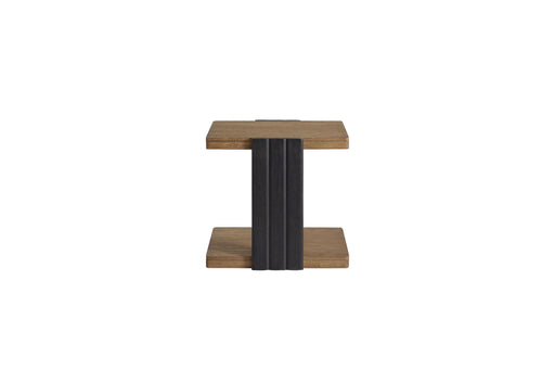 Channel - Chairside Table - Black Bernards Furniture