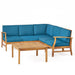 Perla - 6 Pieces Sofa Set Noble House