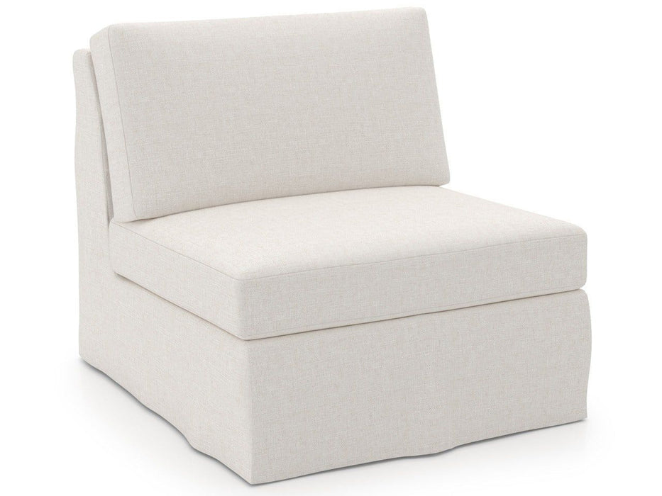 Ryman - Slipcover Armless Chair, Special Order - White Universal Furniture