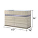 Leonor - 6 Drawer Dresser - Gray Matrix Furniture Group