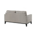 Aaron - Loveseat - Mist Gray New Classic