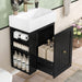 Modern Bathroom Vanity With Sink, Storage Cabinet, Drawer & Side Shelf Hearth and Haven