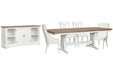 Kingston - Extendable Trestle Dining Table Set Magnussen Furniture