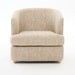 Arm Lounge Chair With Removable Seat Cushion - Light Brown Home Essentials