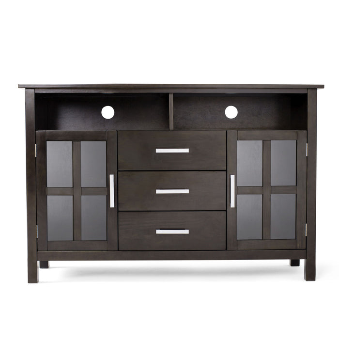 Kitchener - Handcrafted TV Media Stand Simpli-Home