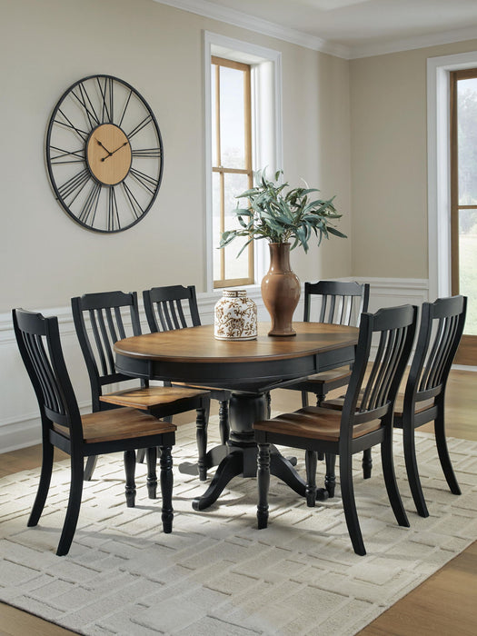 Clorazi - Extension Dining Table Set Signature Design by Ashley®
