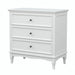 3 Drawer Dresser - White Home Essentials
